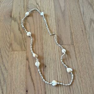 Shell Necklace Beachy Slip On OS